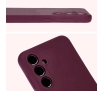 Etui Bizon Silikonowe Soft do Galaxy A35 5G Ciemno-fioletowy