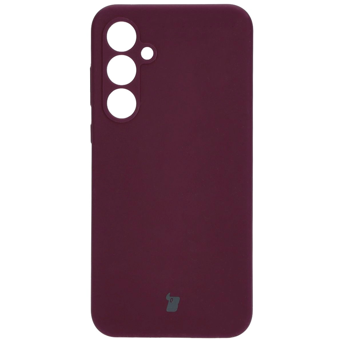 Etui Bizon Silikonowe Soft do Galaxy A35 5G Ciemno-fioletowy