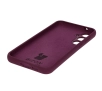 Etui Bizon Silikonowe Soft do Galaxy A35 5G Ciemno-fioletowy