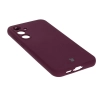 Etui Bizon Silikonowe Soft do Galaxy A35 5G Ciemno-fioletowy
