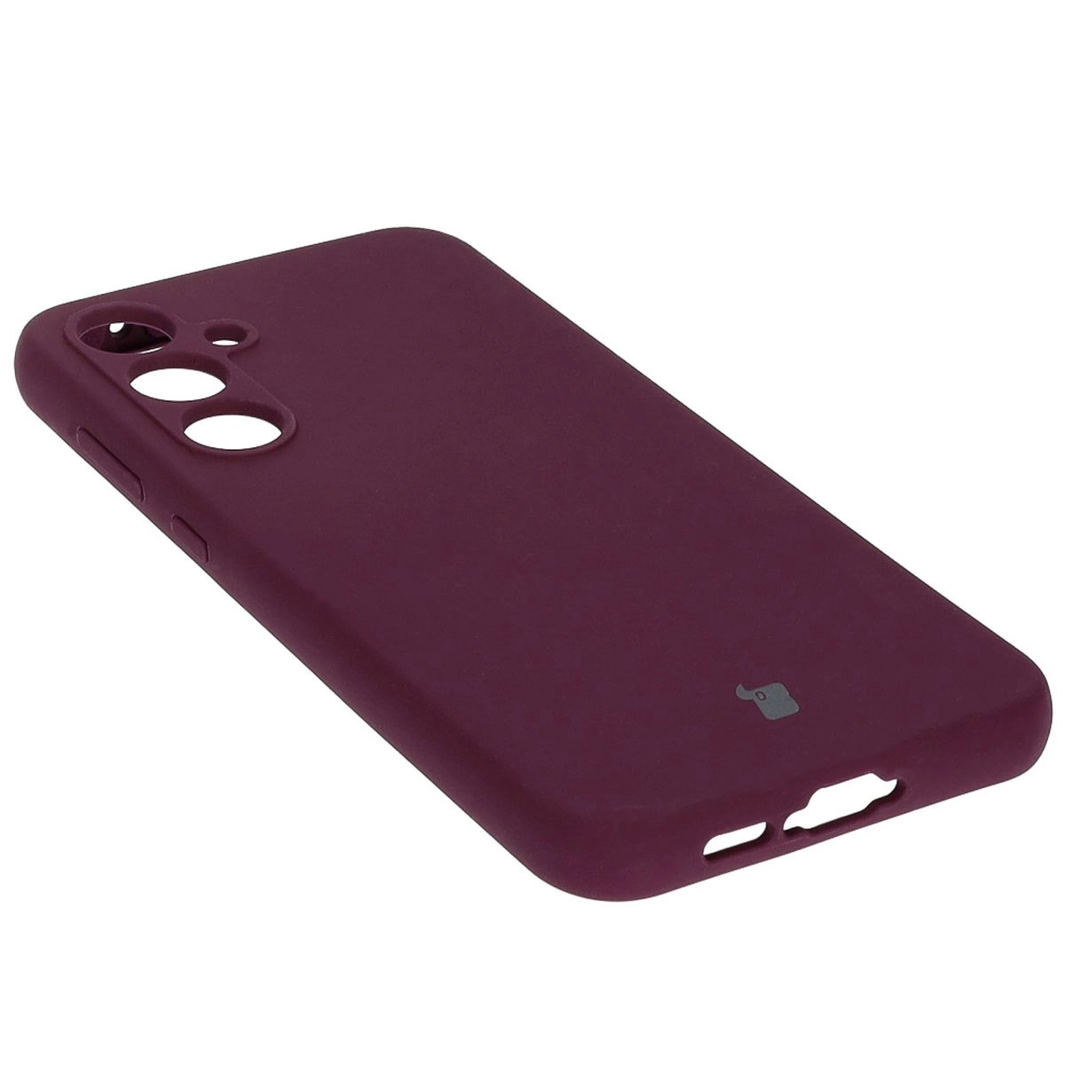 Etui Bizon Silikonowe Soft do Galaxy A35 5G Ciemno-fioletowy