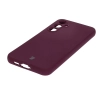 Etui Bizon Silikonowe Soft do Galaxy A35 5G Ciemno-fioletowy