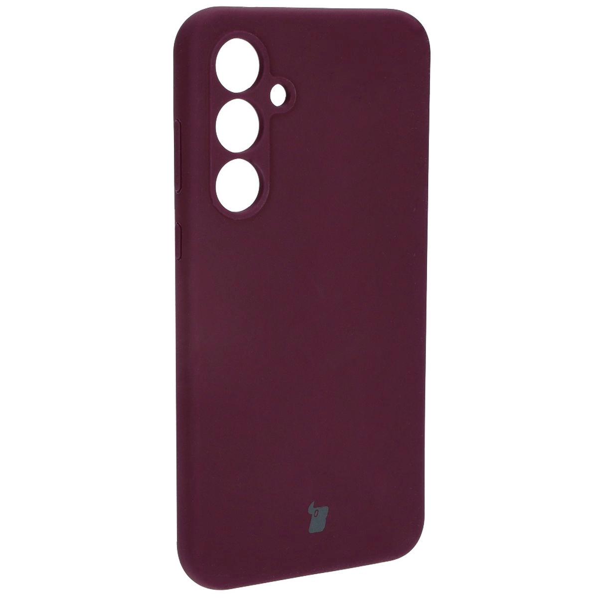 Etui Bizon Silikonowe Soft do Galaxy A35 5G Ciemno-fioletowy