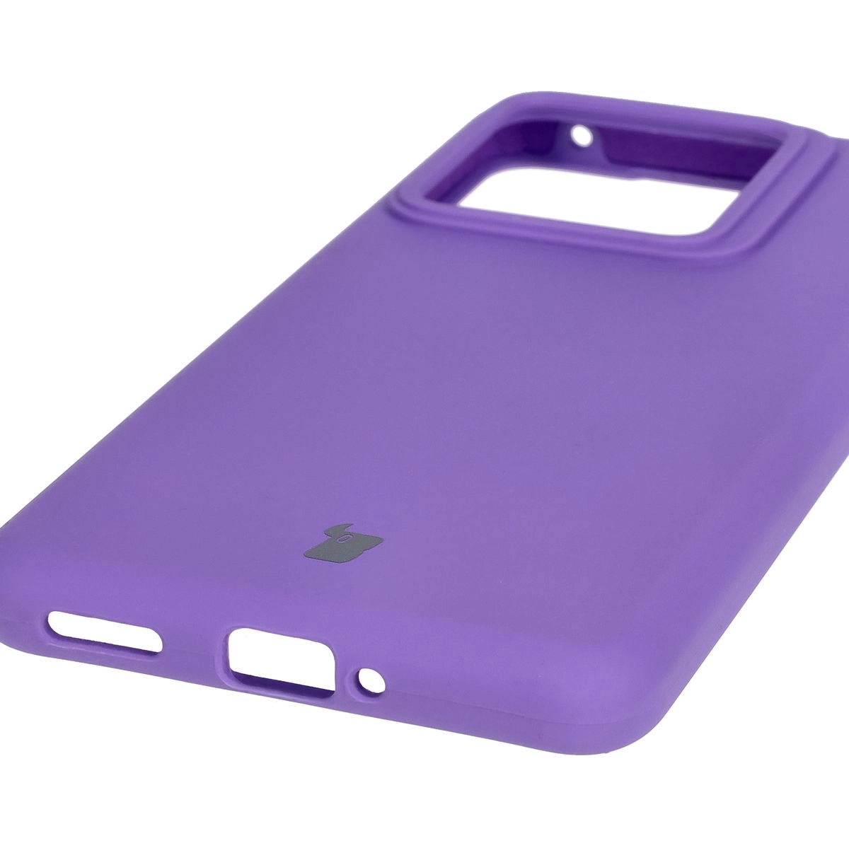Etui Bizon Silikonowe Soft do Realme GT 7 Pro Fioletowy