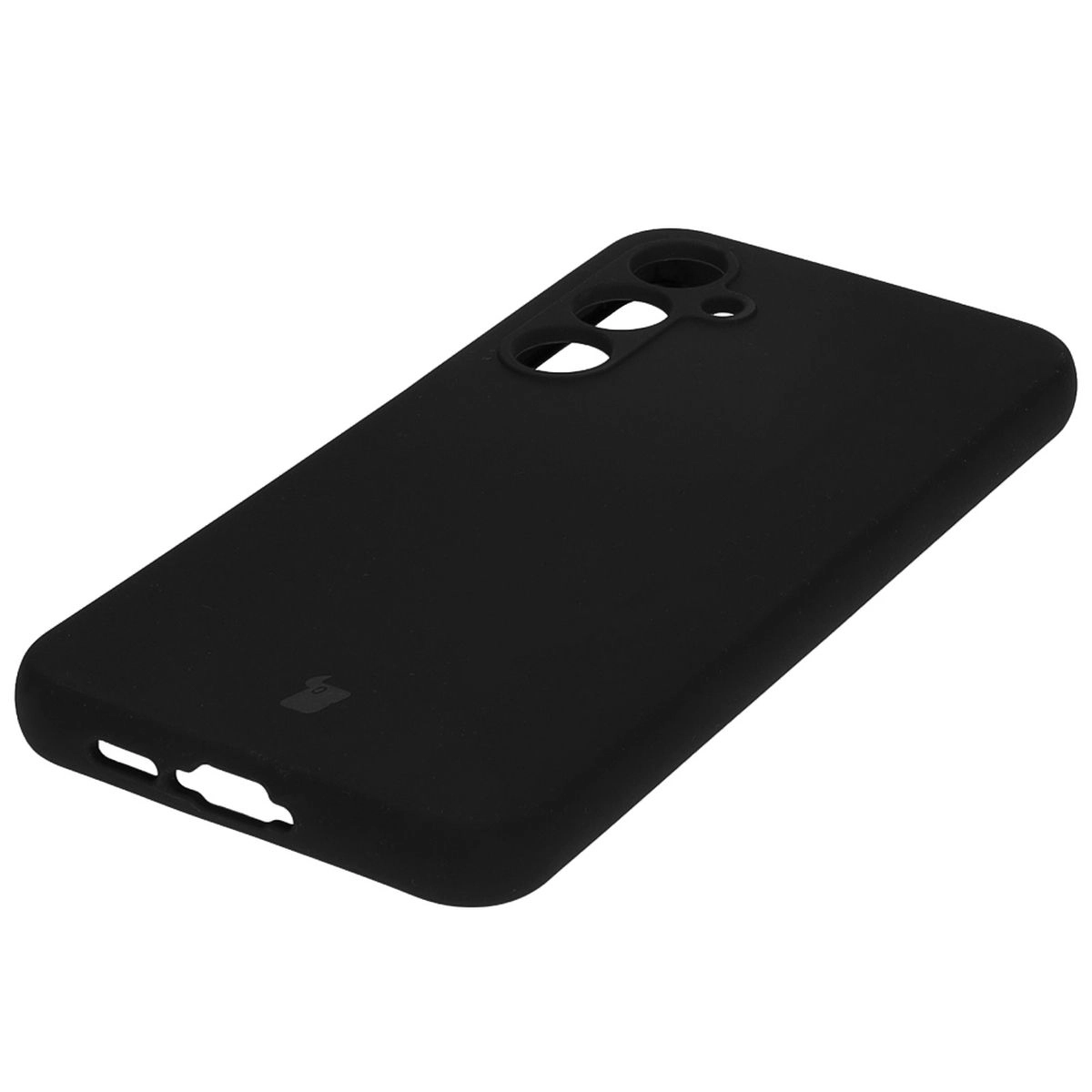 Etui Bizon Silikonowe Soft do Galaxy A35 5G Czarny