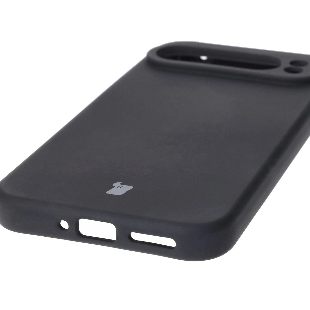 Etui Bizon Silikonowe Soft do Google Pixel 9 Pro XL Czarny