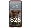 Etui Bizon Tur do Galaxy S25 Ciemnofioletowy