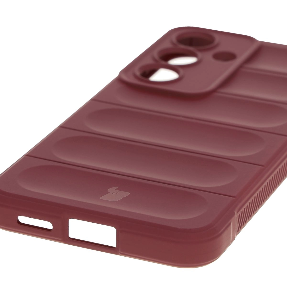 Etui Bizon Tur do Galaxy S25 Ciemnofioletowy