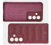 Etui Bizon Tur do Galaxy S25 Ciemnofioletowy