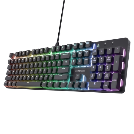 Klawiatura mechaniczna Trust GXT 871 Zora Czarny