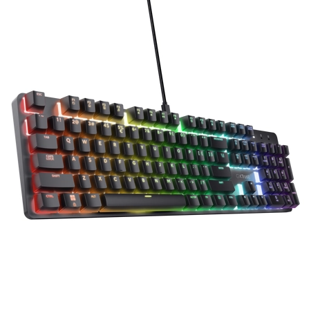 Klawiatura mechaniczna Trust GXT 871 Zora Czarny
