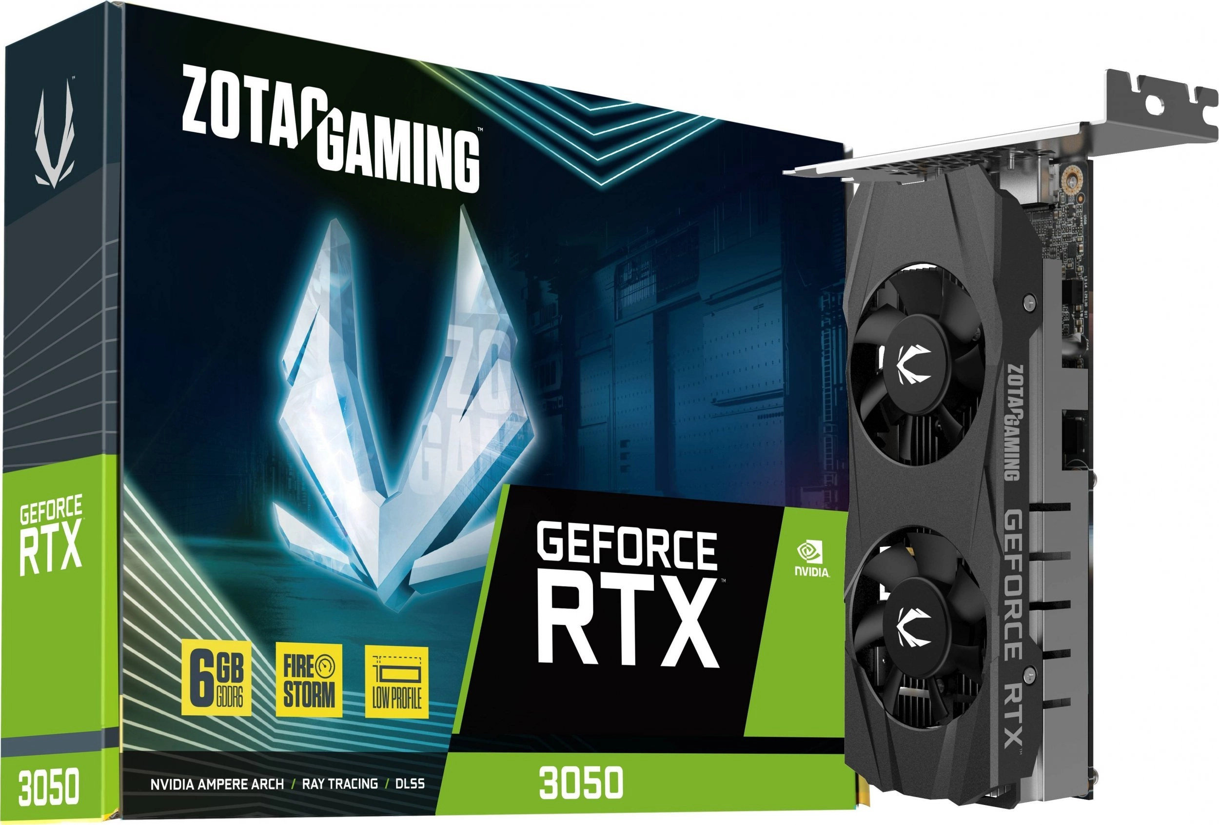 Karta graficzna Zotac GeForce RTX 3050 LP 6GB GDDR6 128bit DLSS