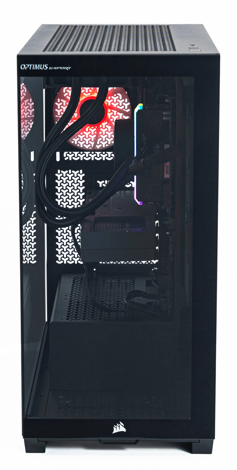 Komputer gamingowy Optimus E-Sport GB550T-CR4 R7 5800X 16GB RAM 1TB Dysk SSD RTX4060 Win11