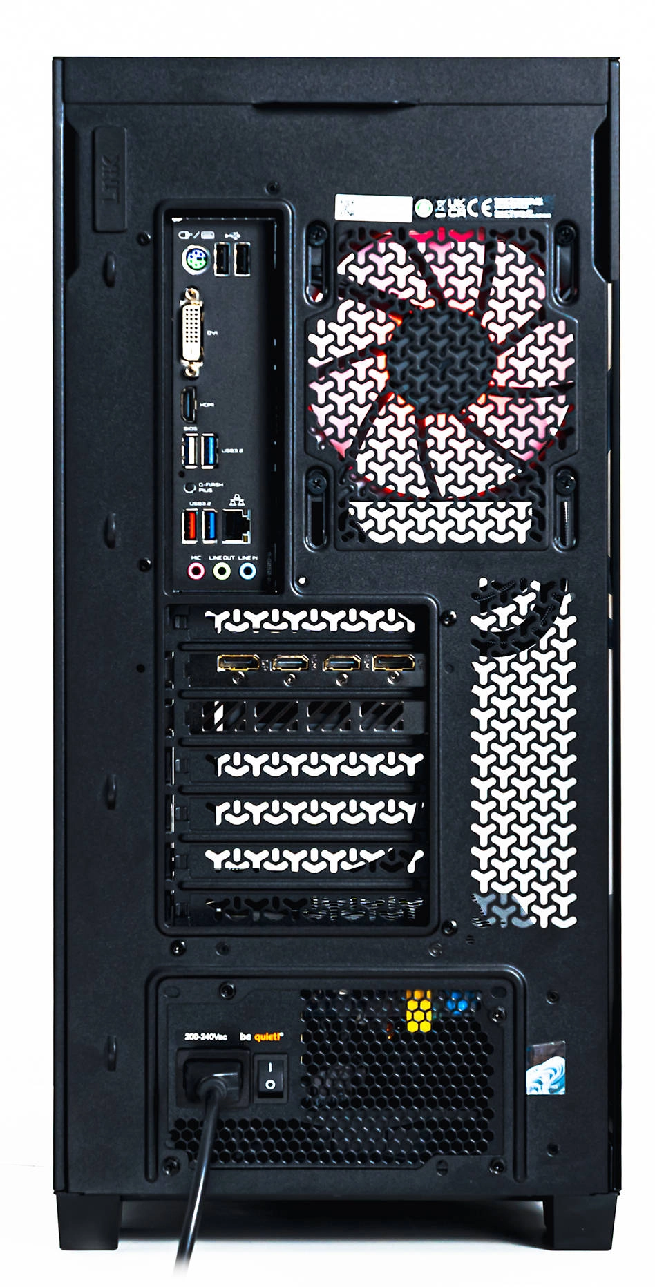 Komputer gamingowy Optimus E-Sport GB550T-CR4 R7 5800X 16GB RAM 1TB Dysk SSD RTX4060 Win11