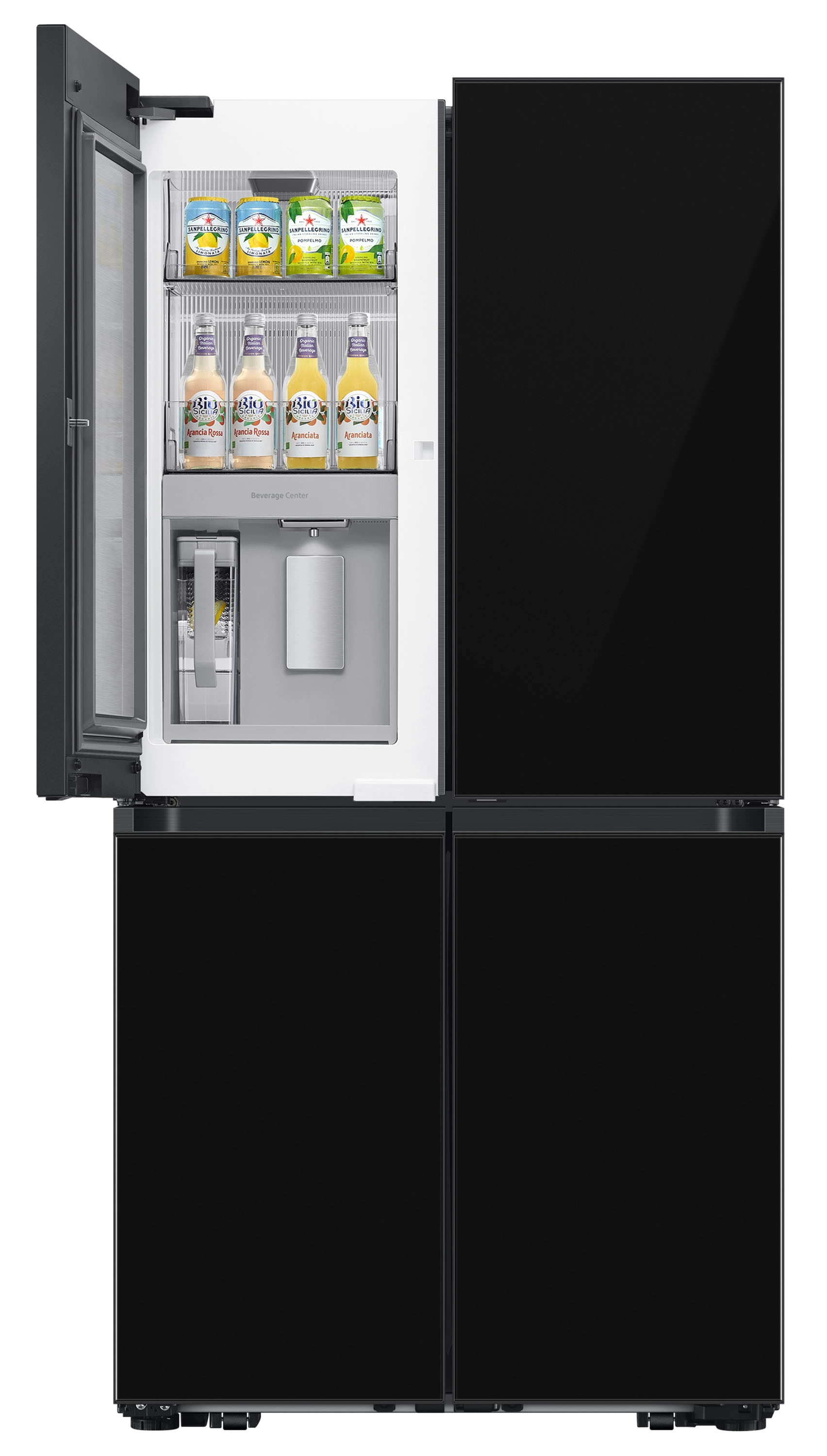 Lodówka Samsung RF65DB970E22EO Pełny No Frost 185,3cm Kostkarka Komora świeżości Zdalne sterowanie Czarne szkło