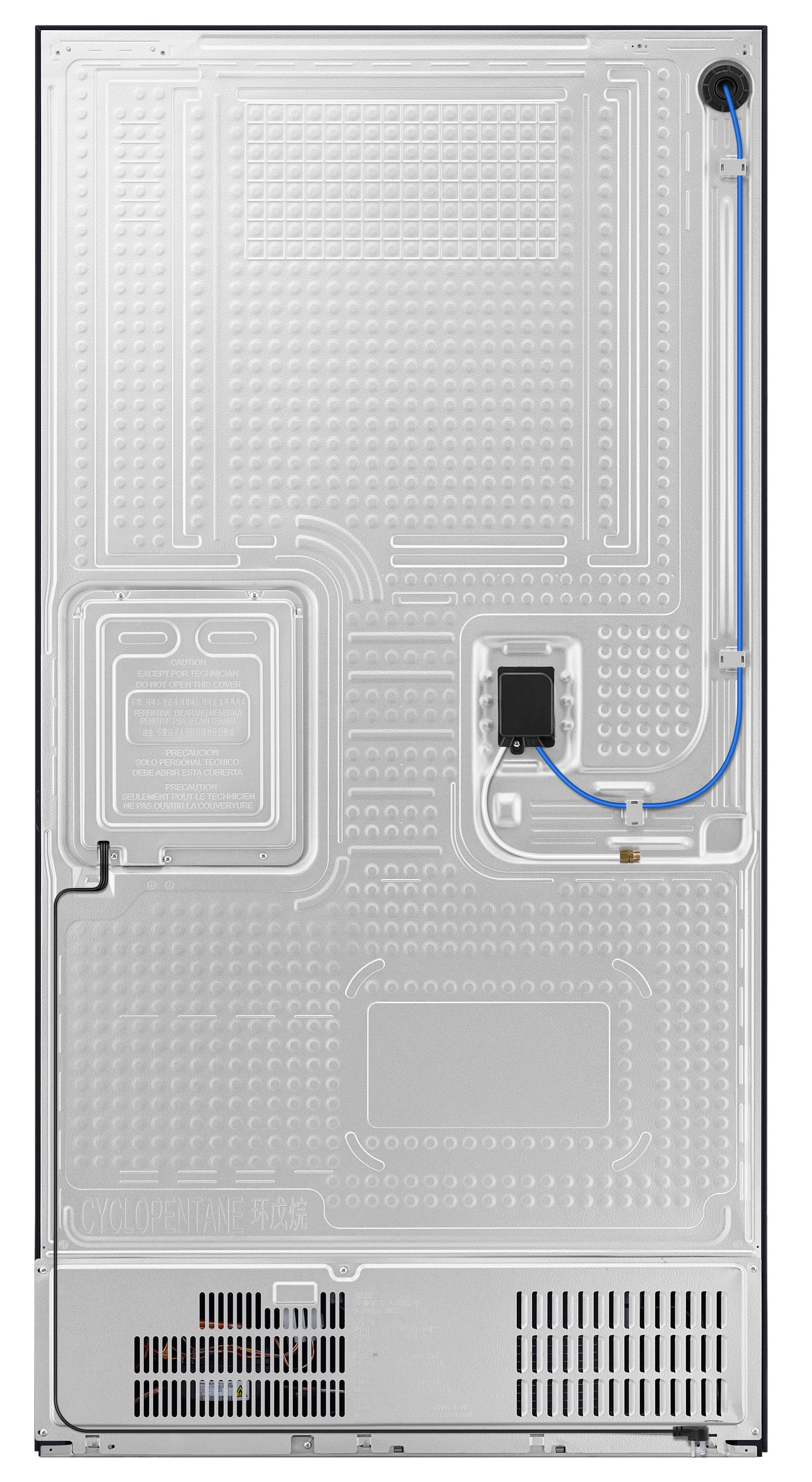 Lodówka Samsung RF65DB970E22EO Pełny No Frost 185,3cm Kostkarka Komora świeżości Zdalne sterowanie Czarne szkło