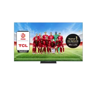 Telewizor TCL 75C9K 75" QD-Mini LED 4K 144Hz Google TV Dolby Vision IQ Dolby Atmos HDMI 2.1 DVB-T2