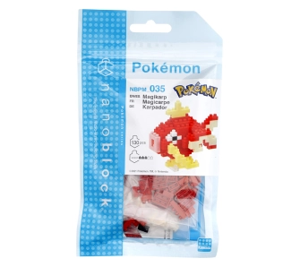 Model do składania Bandai Nanoblock Pokemon - Magikarp