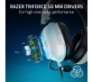 Słuchawki przewodowe z mikrofonem Razer BlackShark V2 X PlayStation Nauszne Biały