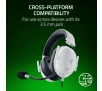 Słuchawki przewodowe z mikrofonem Razer BlackShark V2 X Xbox Nauszne Biały