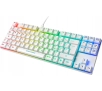 Klawiatura mechaniczna Deltaco GAM-111-W-UK Outemu Red Biały