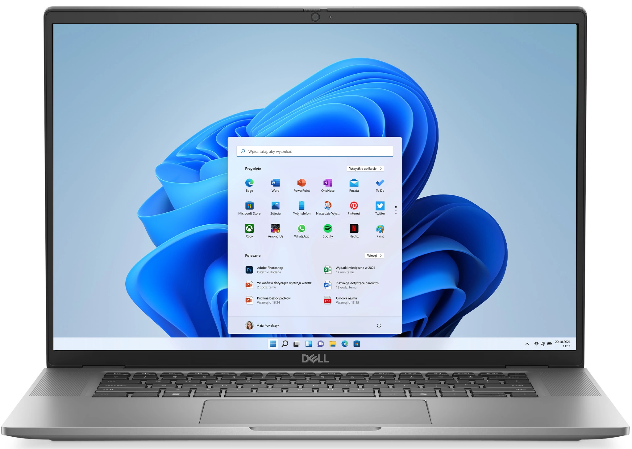 Laptop biznesowy Dell Latitude 7650 16" Ultra 5 135U 16GB RAM 512GB Dysk SSD Win11 Pro Srebrny