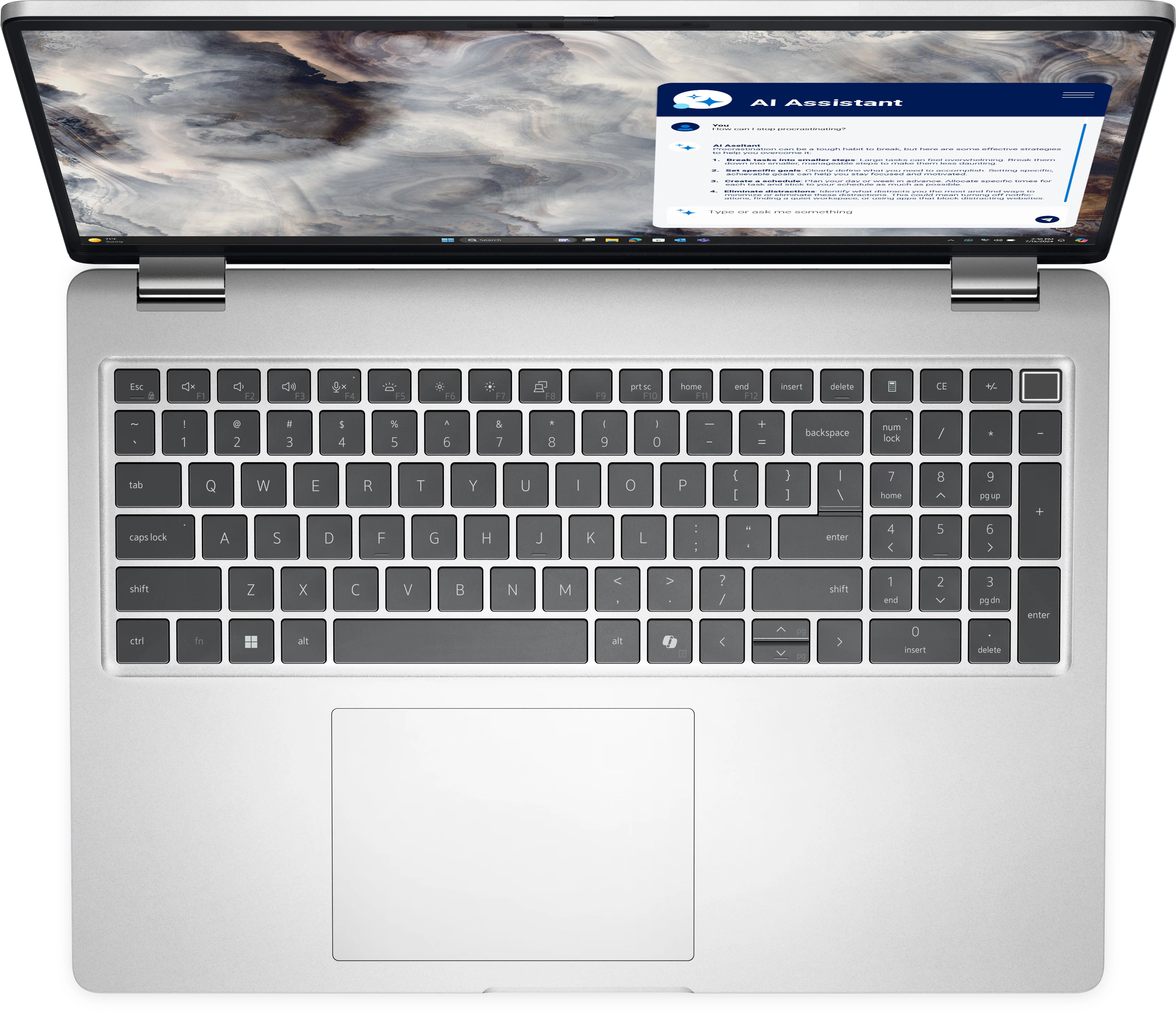 Laptop biznesowy Dell Pro 16 Plus PB16250 16" Ultra 7 266V 16GB RAM 512GB Dysk SSD Win11 Pro Srebrny