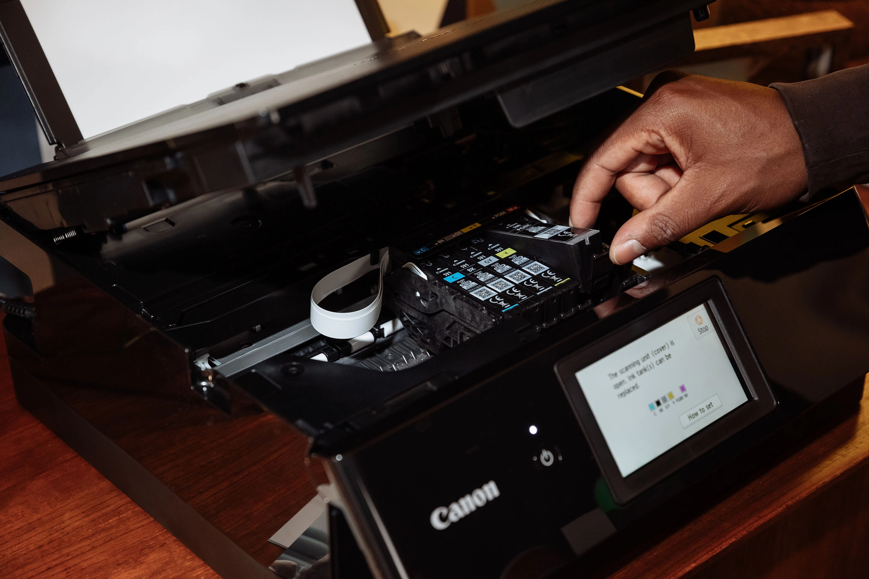 Urządzenie wielofunkcyjne Canon Pixma TS8750 Wi-Fi Czarny