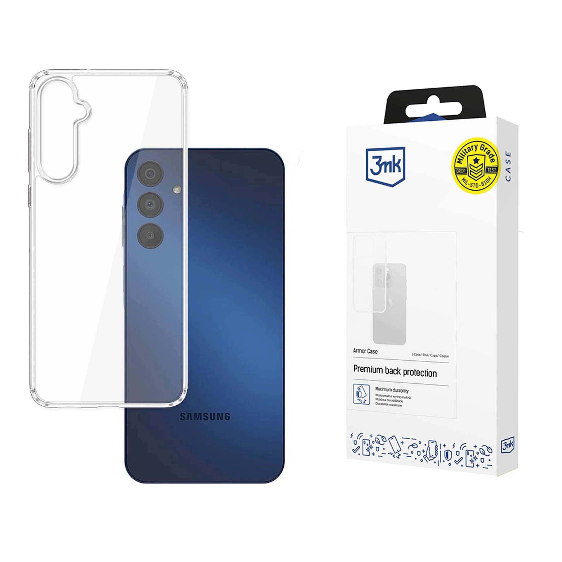 Etui 3mk Armor Case do Samsung Galaxy A16 Przezroczysty