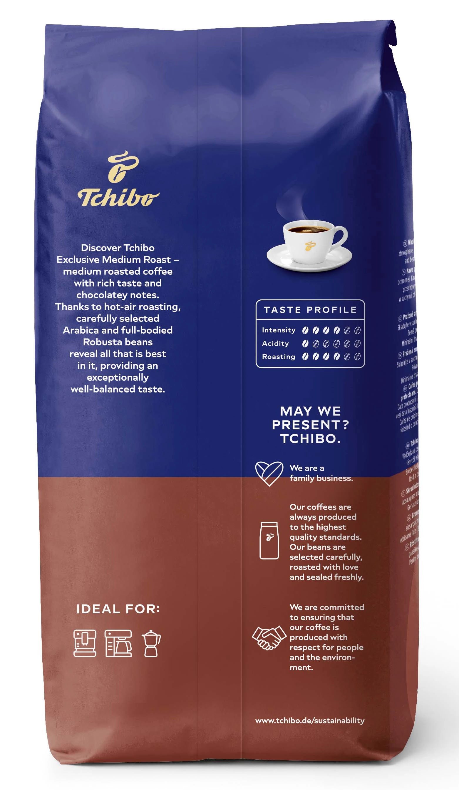 Kawa ziarnista Tchibo Exclusive 1kg