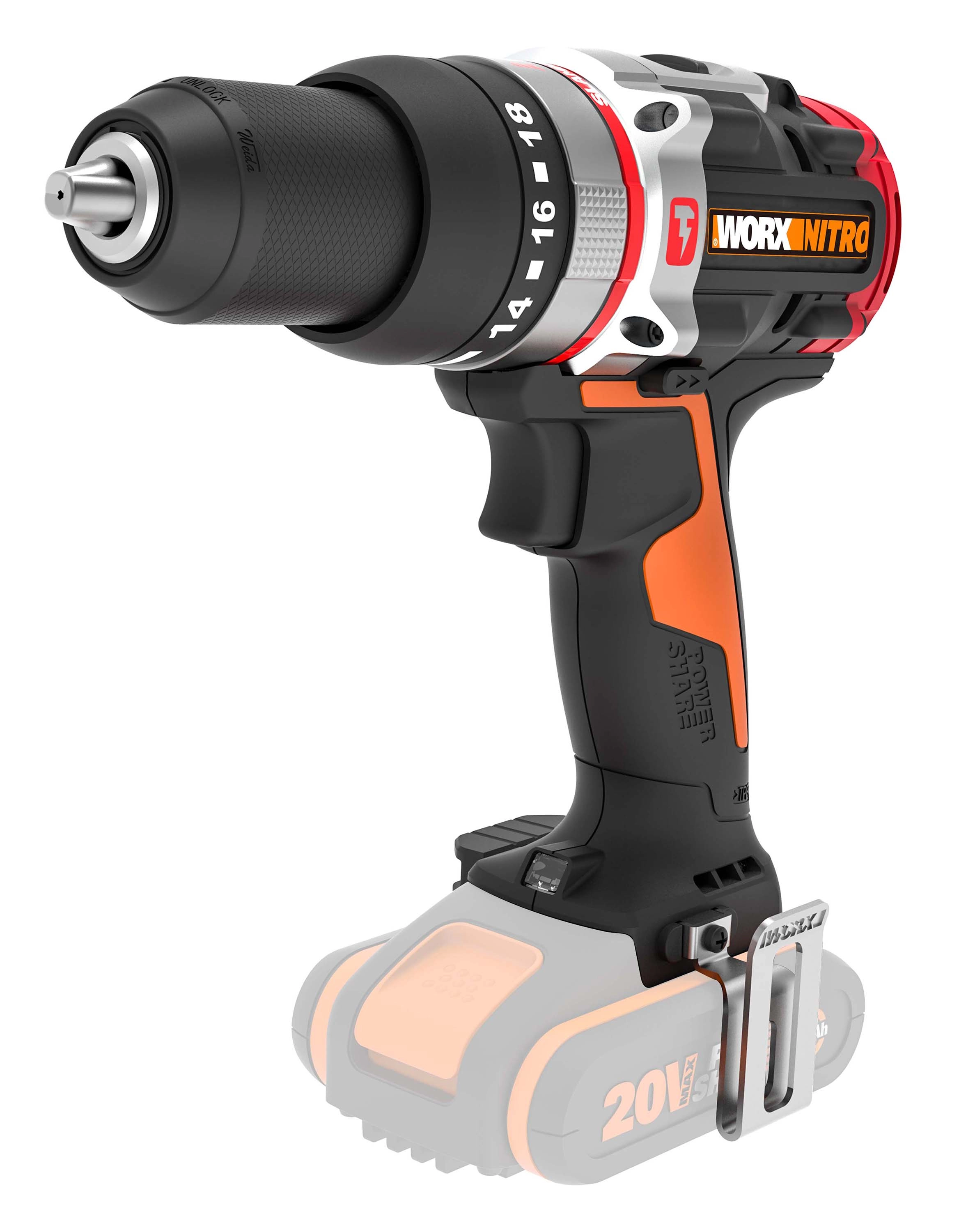 Wiertarko-wkrętarka Worx WX354.9