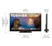 Telewizor Toshiba 65UV3463DG 65" LED 4K Smart TV Dolby Vision HDMI 2.1 DVB-T2