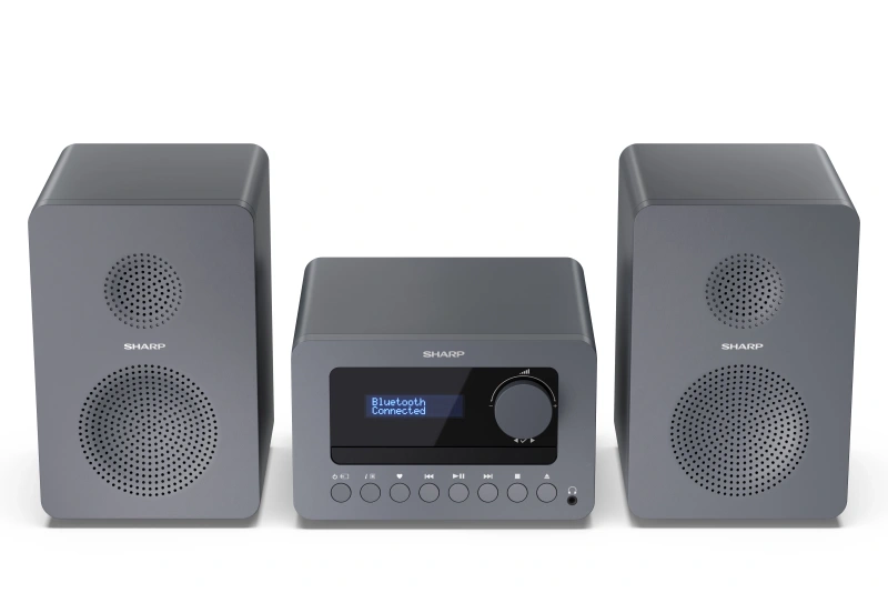 Wieża Sharp TOKYO XL-B514 20W Bluetooth Radio FM Szary