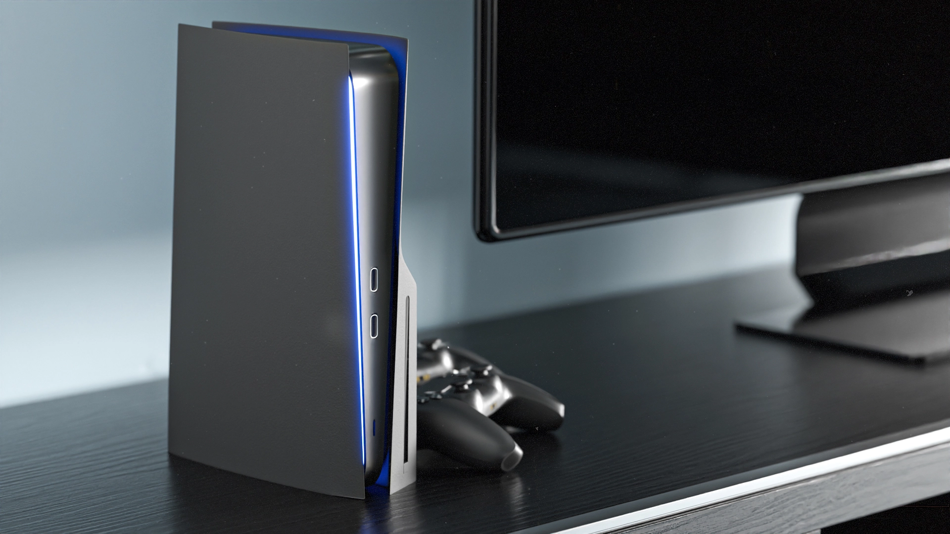 Panele FroggieX FX-P5-C6-B do PS5 Slim w wersji z napędem