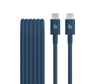 Beats Woven USB-C do USB-C 1,5m Niebieski