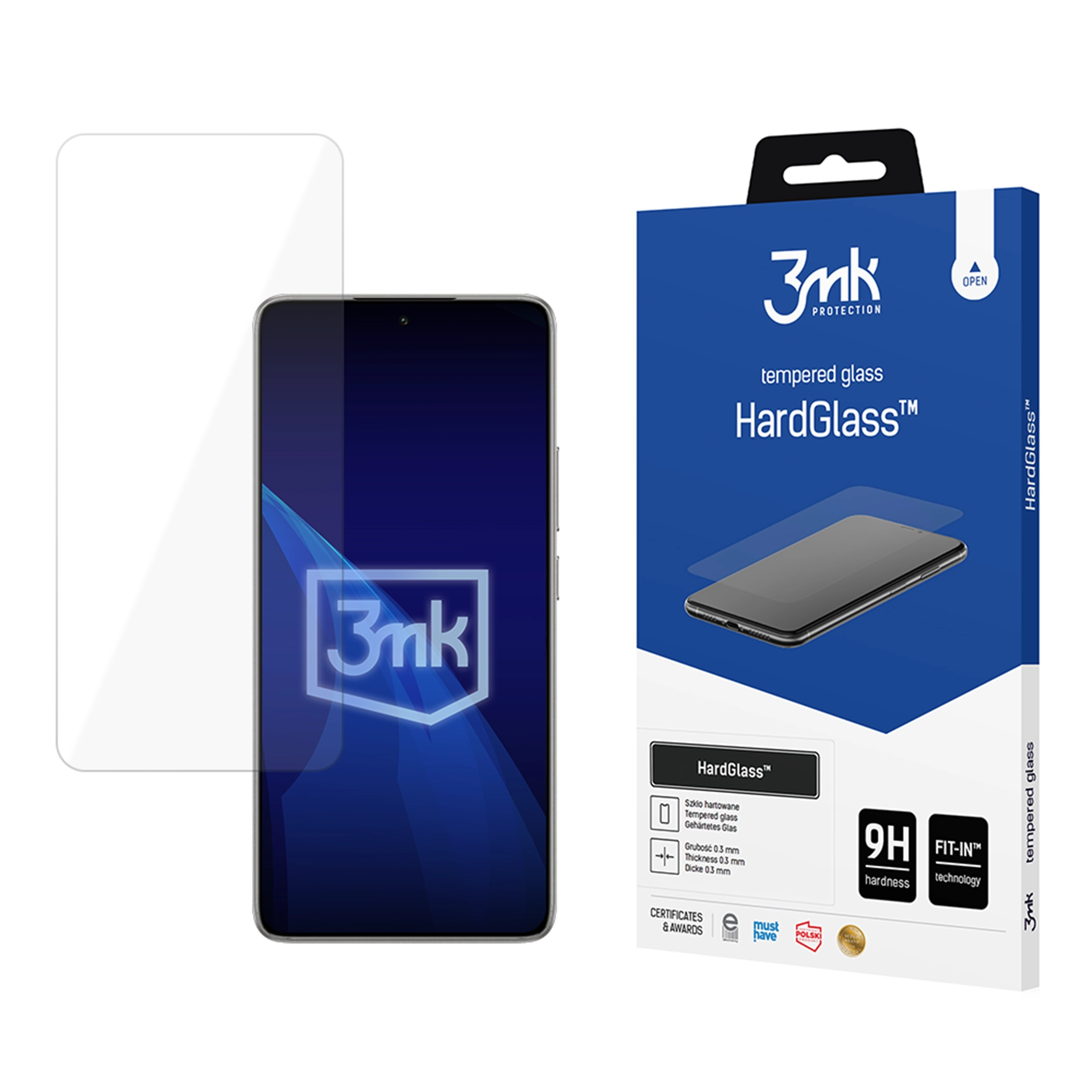 Szkło hartowane 3mk HardGlass do Xiaomi 14T / 14T Pro