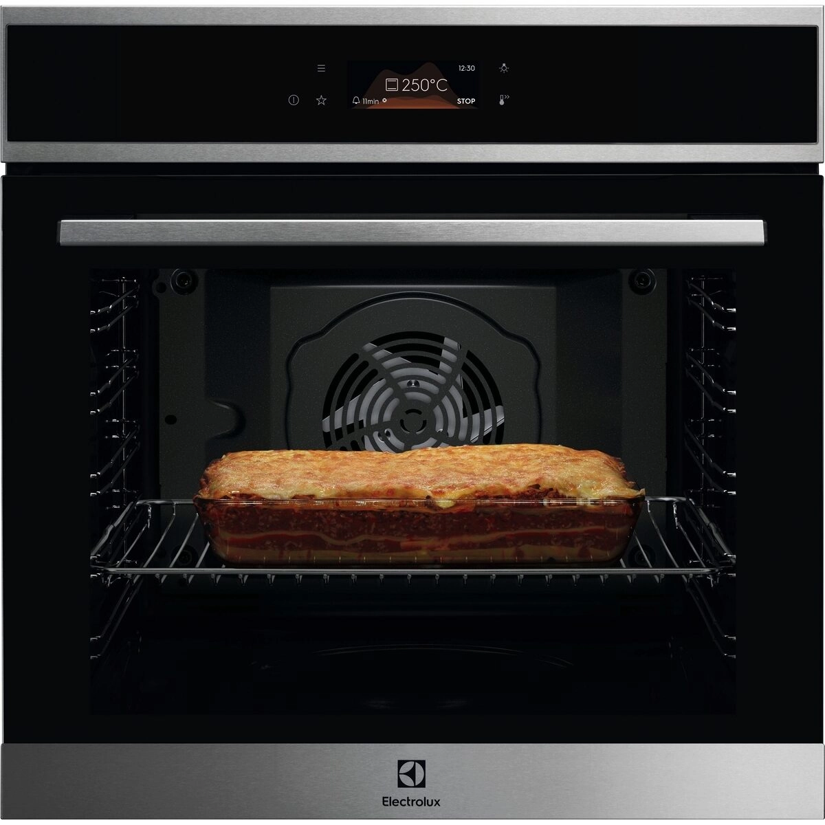 Piekarnik elektryczny Electrolux LOE8F38S Termoobieg Srebrny