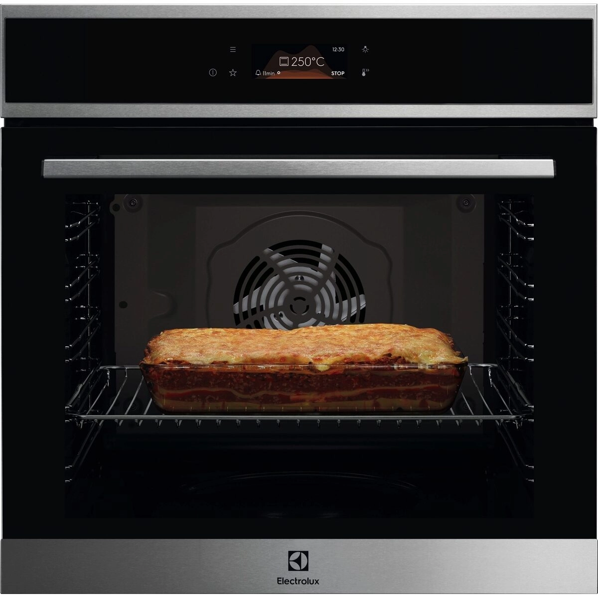 Piekarnik elektryczny Electrolux LOE8F38X Termoobieg Srebrny