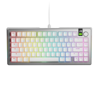 Klawiatura mechaniczna Glorious GMMK 3 Pro 75% Srebrny