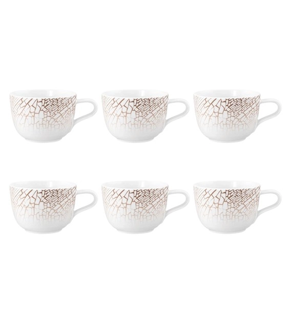 Zestaw filiżanek Seltmann Liberty Krakelee 260ml