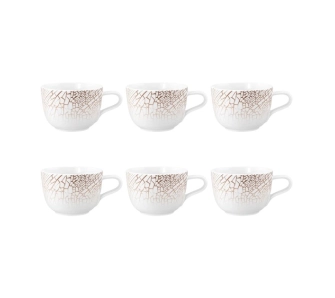 Zestaw filiżanek Seltmann Liberty Krakelee 260ml