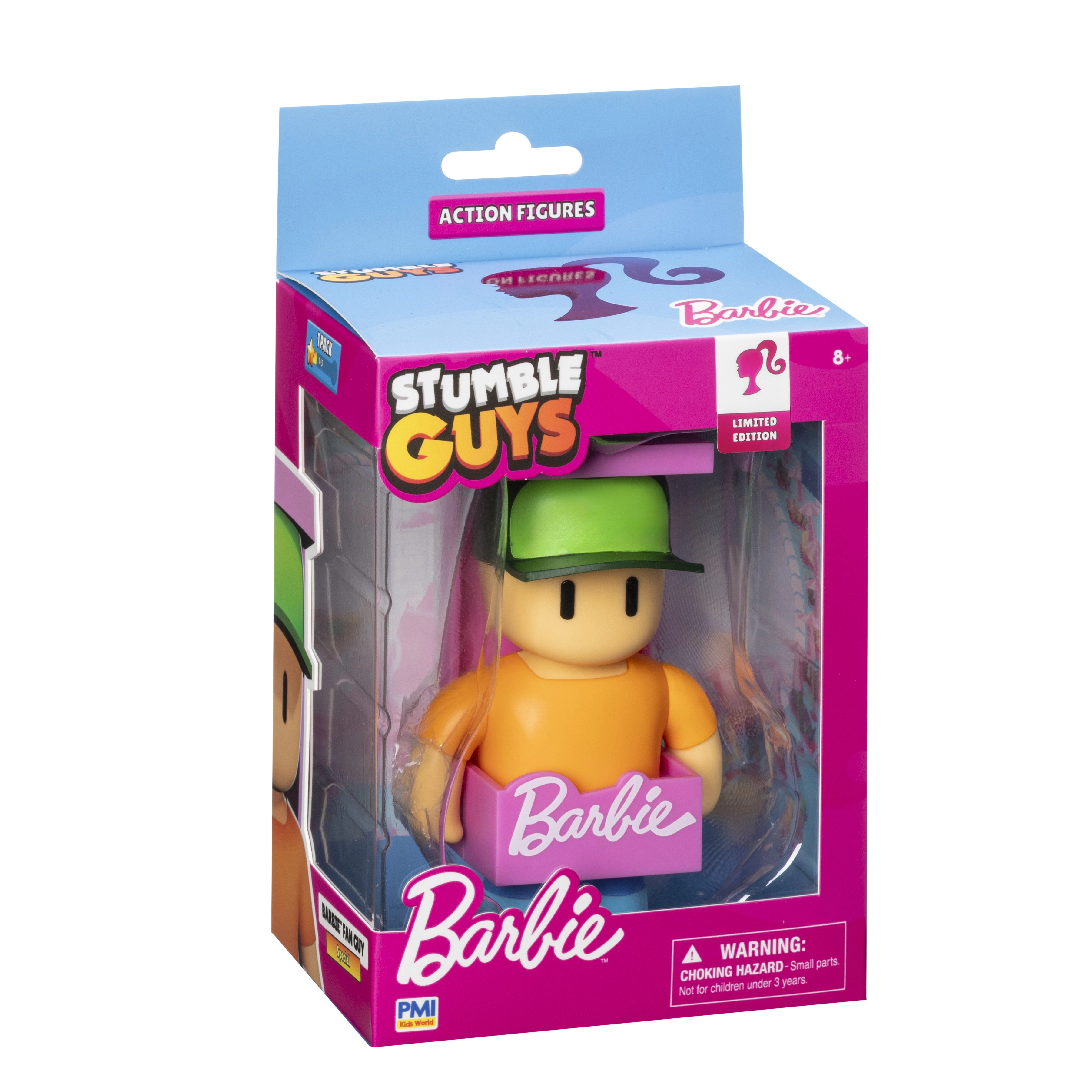 Figurka PMI Kids World Stumble Guys x Barbie Action Figure - Stumble Guy Barbie