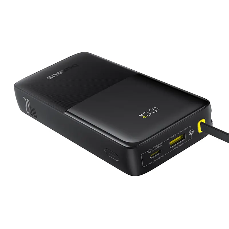 Powerbank Baseus Dwupak Bipow 2 Digital Display 20000mAh 20W Czarny