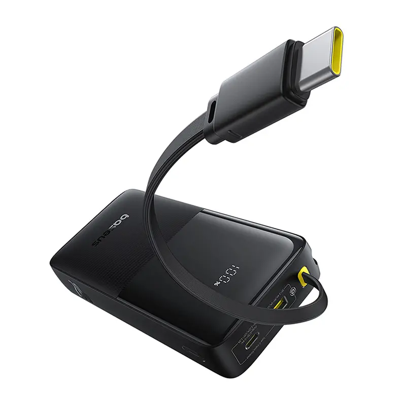 Powerbank Baseus Dwupak Bipow 2 Digital Display 20000mAh 20W Czarny