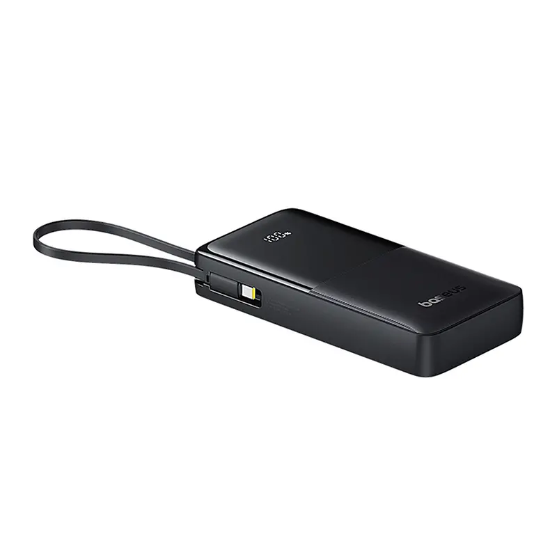 Powerbank Baseus Dwupak Bipow 2 Digital Display 20000mAh 20W Czarny