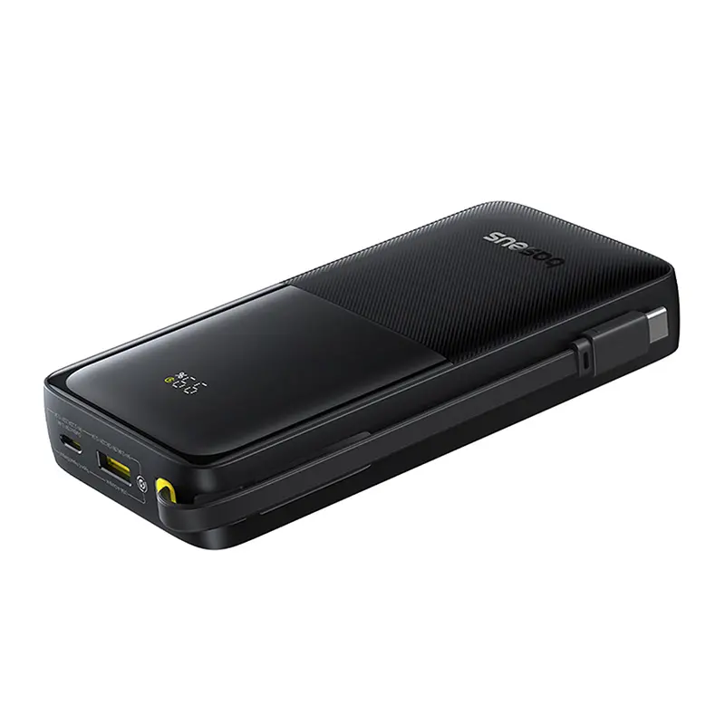 Powerbank Baseus Dwupak Bipow 2 Digital Display 20000mAh 20W Czarny