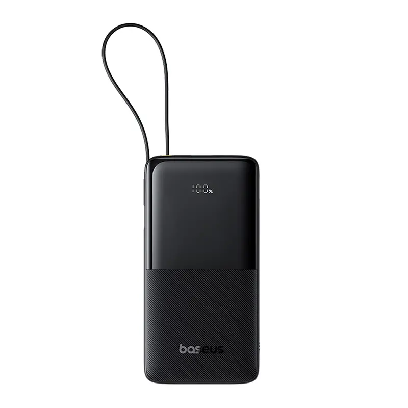 Powerbank Baseus Dwupak Bipow 2 Digital Display 20000mAh 20W Czarny
