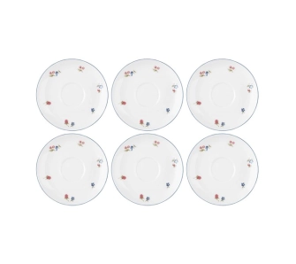 Zestaw spodków Seltmann Sonate Nostalgia 6 elementów 13cm