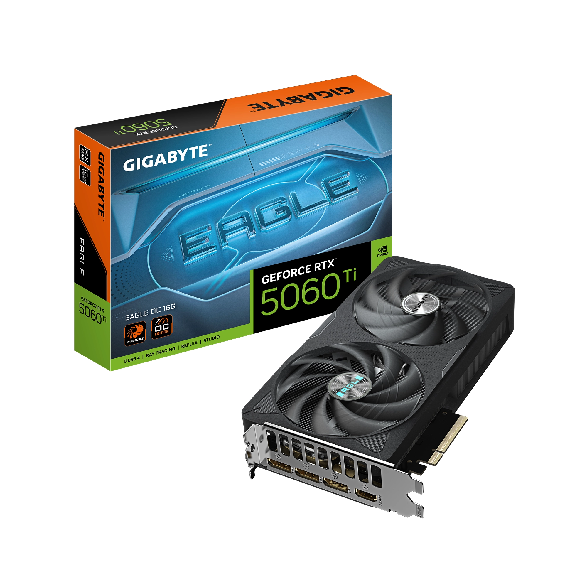 Karta graficzna Gigabyte GeForce RTX 5060 Ti Eagle OC 16GB GDDR7 128bit DLSS 4