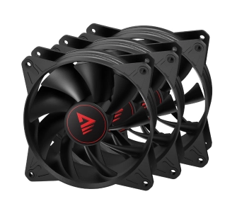 Zestaw wentylatorów Savio Blade X1 Set 120mm 4-pin PWM 12V 3 szt.